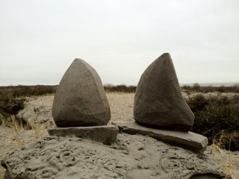 Zandsculpturen bij Aan zee Oostvoorne